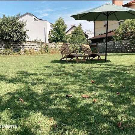 Huge Bbq Garden 2, Spacious Flat, Ac, Free Parking 2 Ljubljana Exterior foto