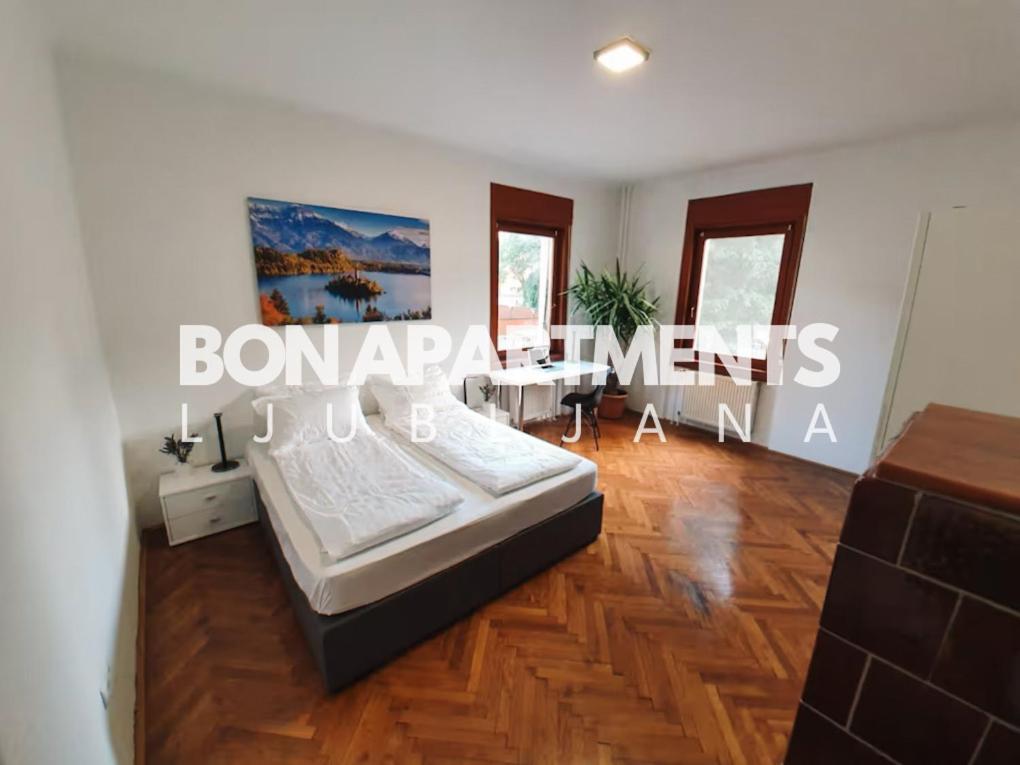 Huge Bbq Garden 2, Spacious Flat, Ac, Free Parking 2 Ljubljana Exterior foto