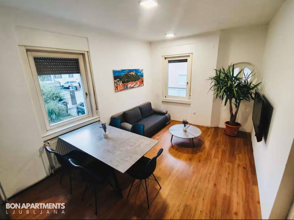 Huge Bbq Garden 2, Spacious Flat, Ac, Free Parking 2 Ljubljana Exterior foto