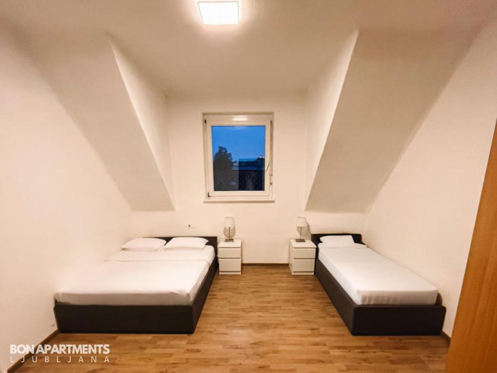 Huge Bbq Garden 2, Spacious Flat, Ac, Free Parking 2 Ljubljana Exterior foto