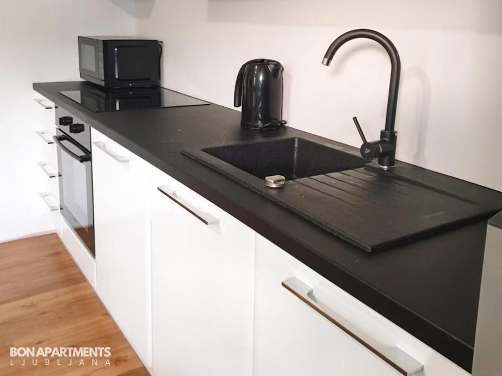 Huge Bbq Garden 2, Spacious Flat, Ac, Free Parking 2 Ljubljana Exterior foto