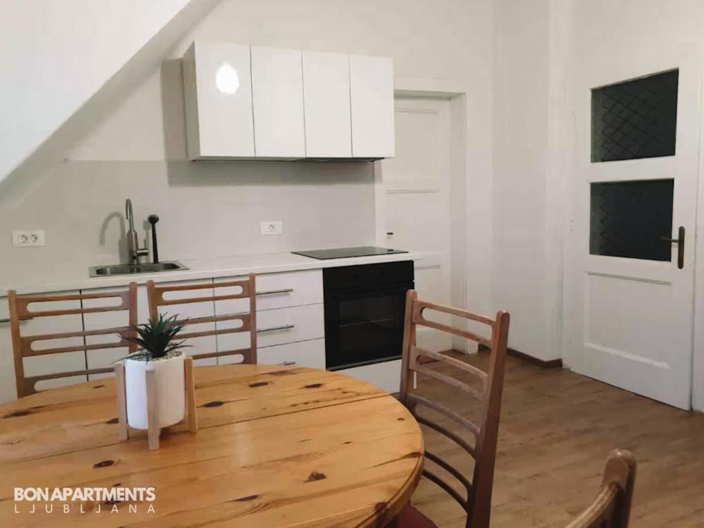 Huge Bbq Garden 2, Spacious Flat, Ac, Free Parking 2 Ljubljana Exterior foto